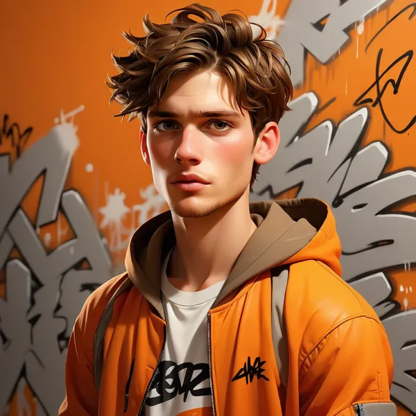 Orange Hipster