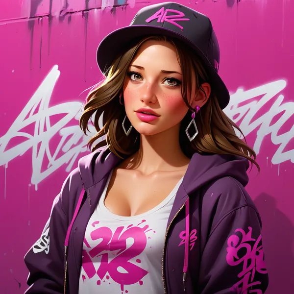 Purple Hipster
