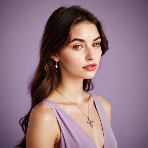 Lilac Studio Gown