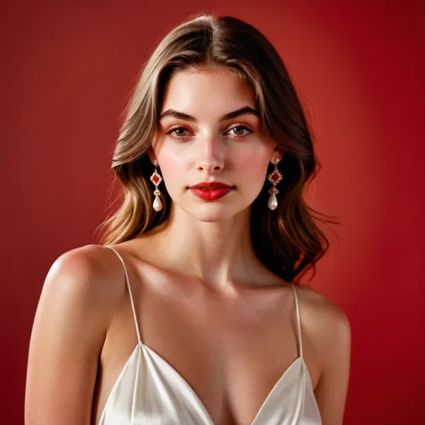 Crimson Studio Portrait